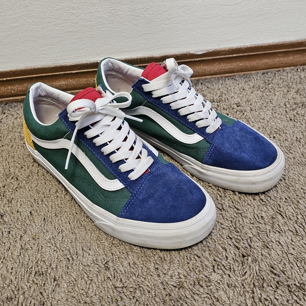 Multicolor Suede Women's Sneakers